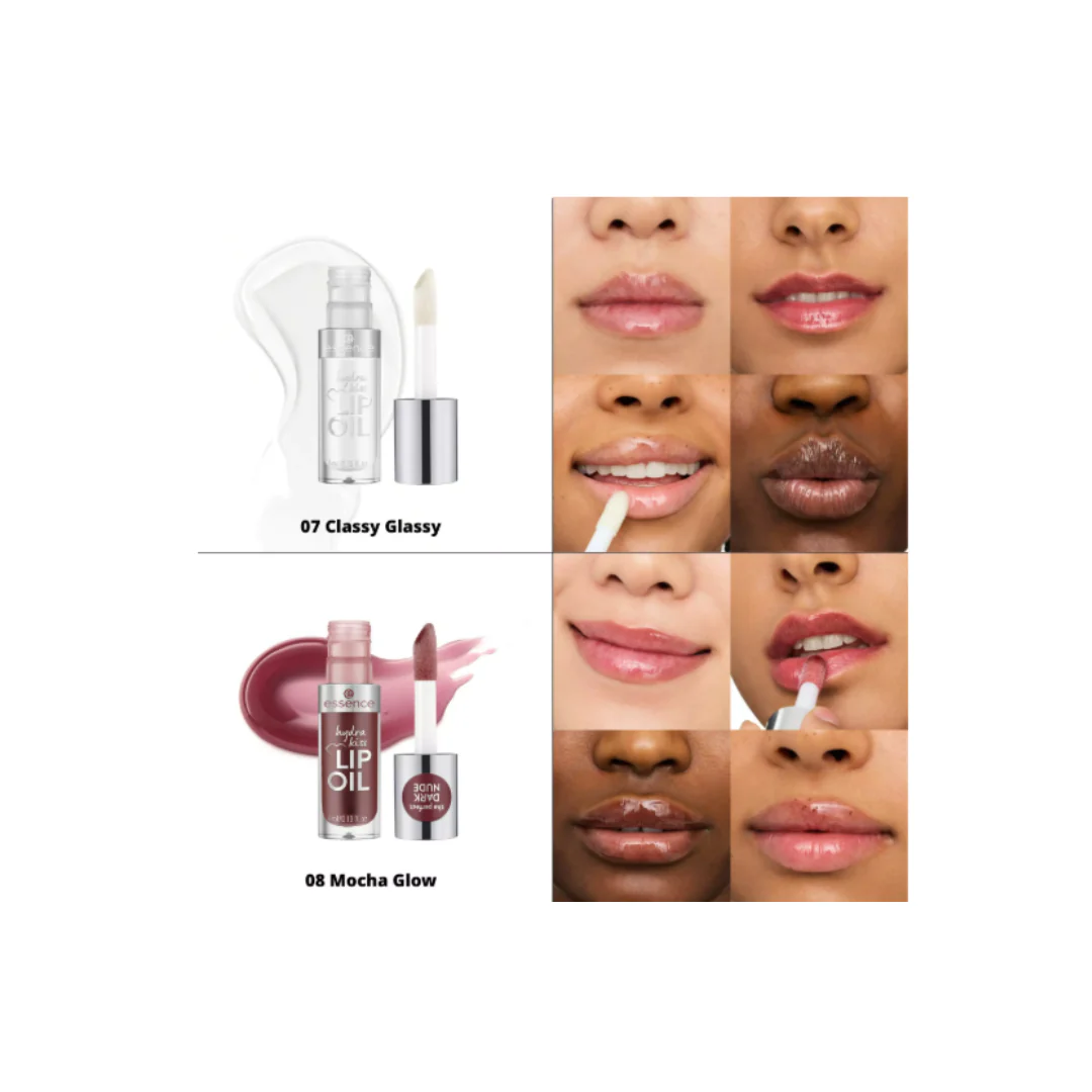 Essence Hydra Kiss Lip Oil 07 Classy Glassy. - Image 3