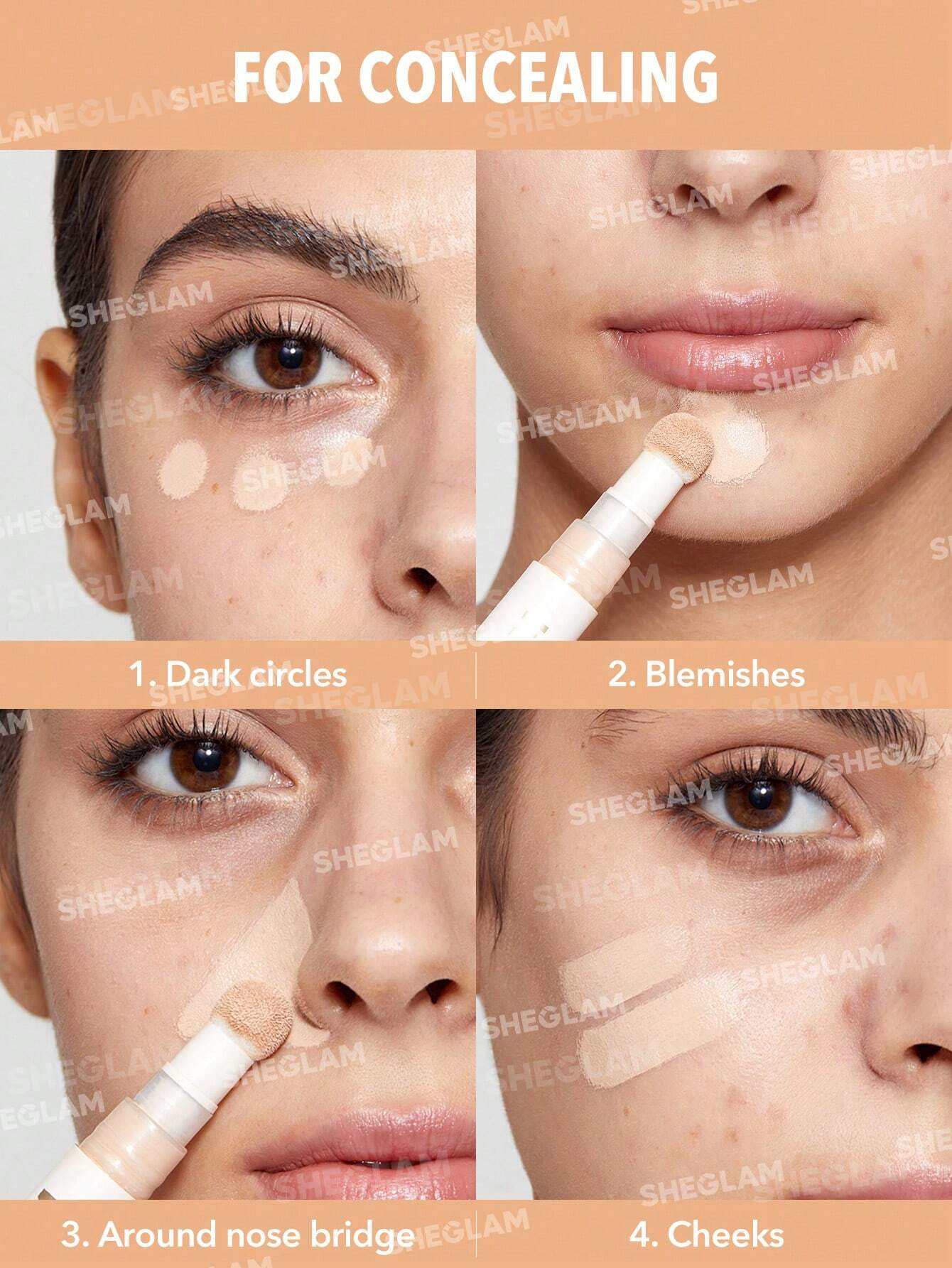 Complexion Boost Concealer-Shell. - Image 3
