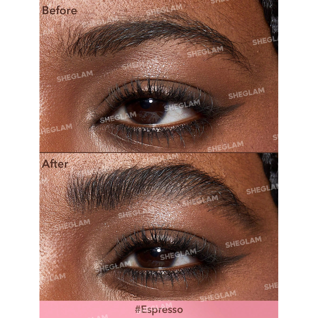Sheglam Brow-Fection Angled Brush & Dip-Espresso. - Image 2