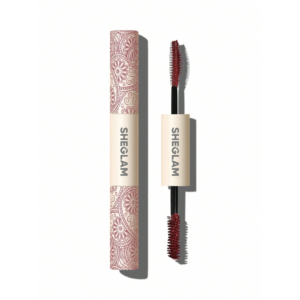 Sheglam All-In-One Volume & Length Mascara-Waterproof Brugundy.