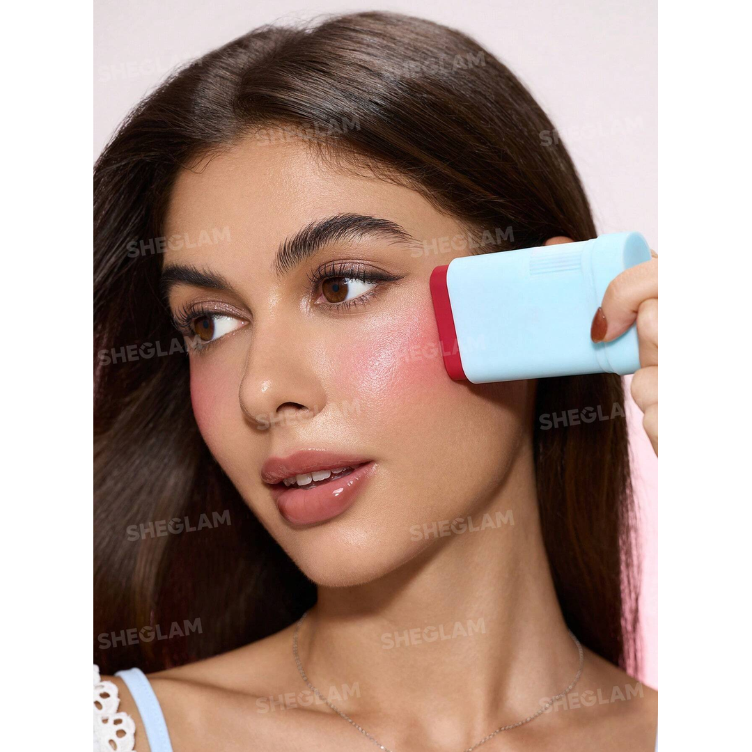 Sheglam Glass Glow Blush Stick-Cherry Express. - Image 2