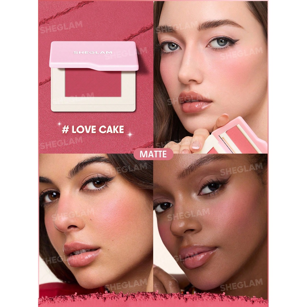 Sheglam Dream Touch Blush-Love Cake. - Image 3