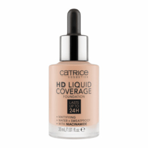 Catrice Foundation HD Liquid Coverage : 020 Rose Beige.