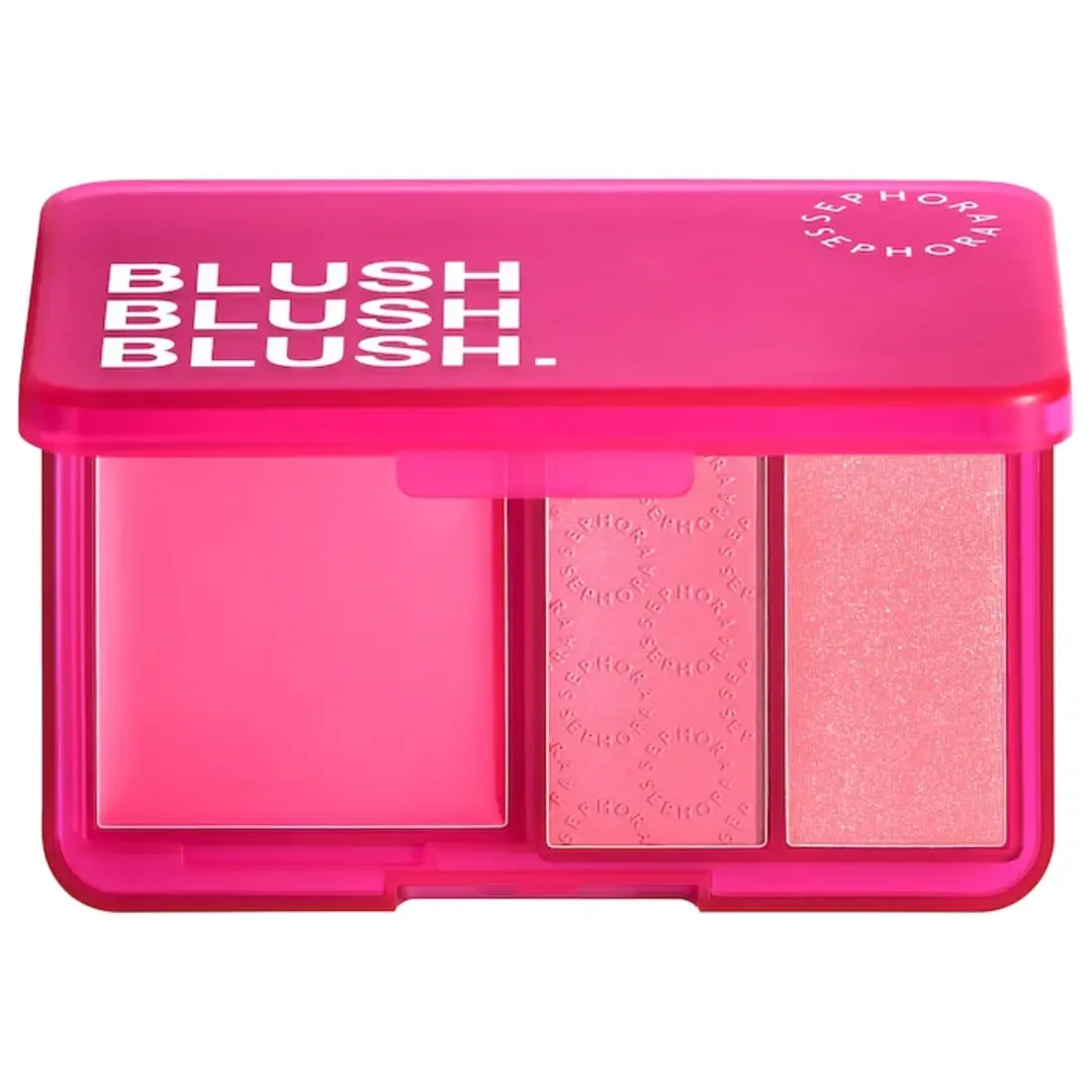 SEPHORA Blush Blush Blush. Cream & Powder Palette 01 Candy Lover.