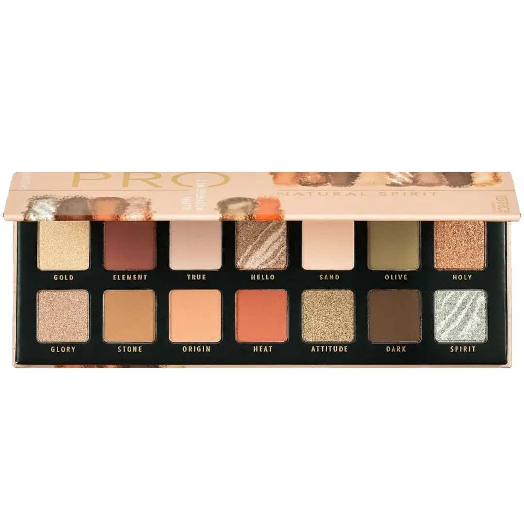 Catrice Pro Natural Spirit Slim Eyeshadow Palette 010 Neutral Elements. - Image 2