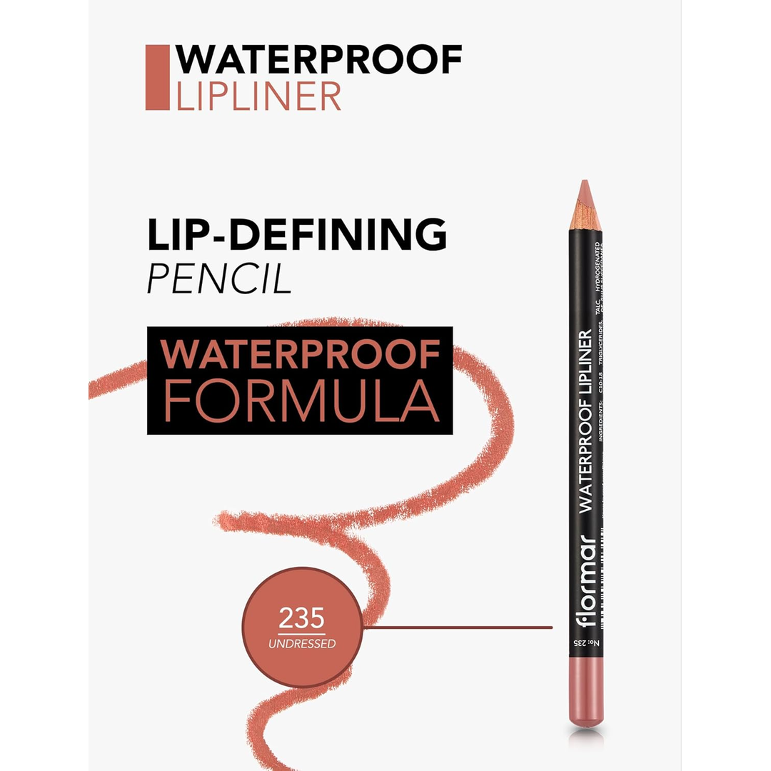 Flormar Waterproof Lipliner 235 Undressed. - Image 2