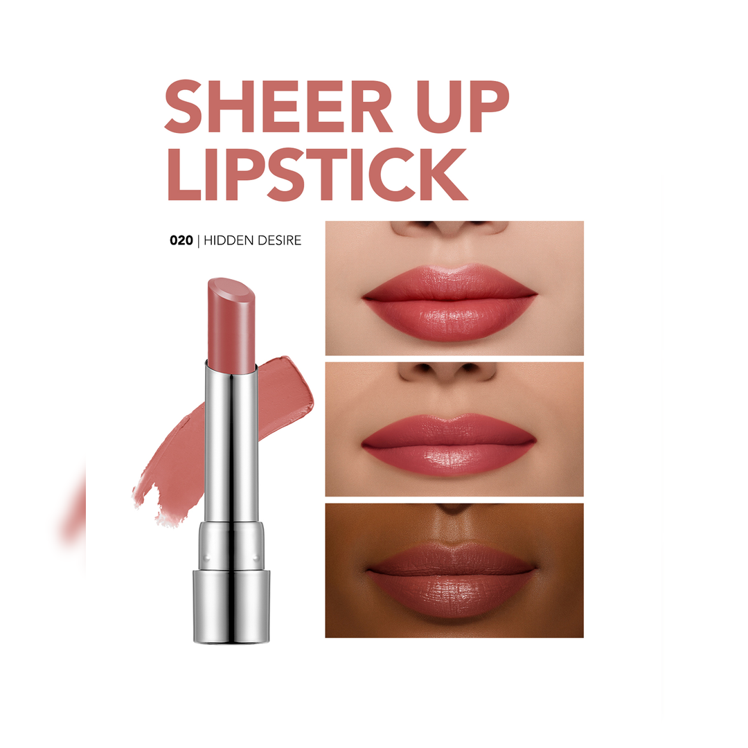 Flormar Sheer Up Lipstick 020 Hidden Desire. - Image 2