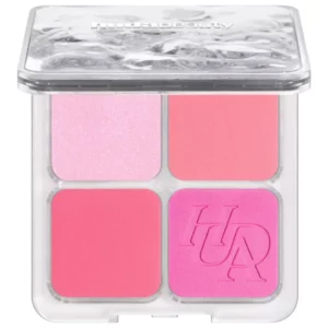 Huda Beauty Blush Filter Blurring Blushlighter Palette Baby Pink.