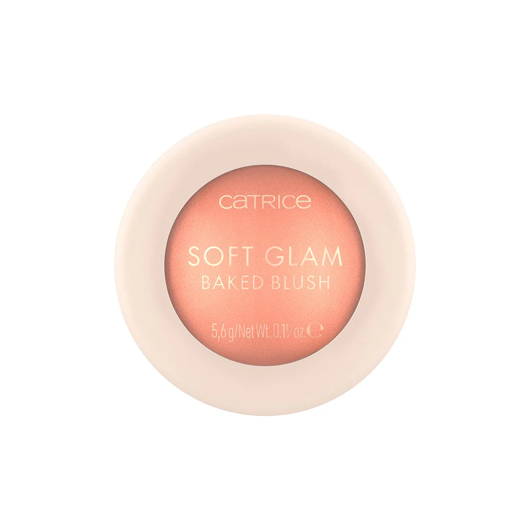 Catrice Soft Glam Baked Blush 020 Peachy breeze.