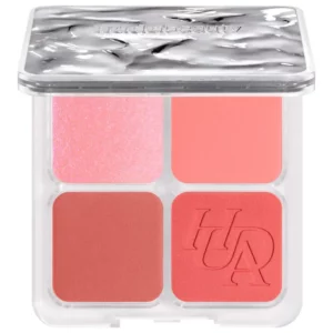 Huda Beauty Blush Filter Blurring Blushlighter Palette Toasty Peach.