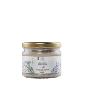 Infinity Naturals  Relaxing Body Scrub Sea Salt & Lavender Essential Oil