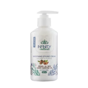 Infinity Naturals Smoothing Styling Cream Argan Oil & Sweet Almond Oil