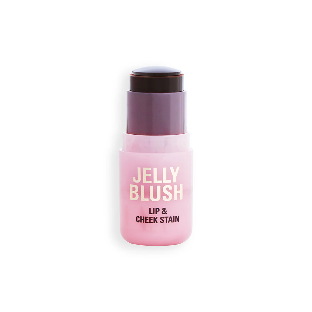 Revolution Jelly Blush Lip & Cheek Stain Peach Orange.