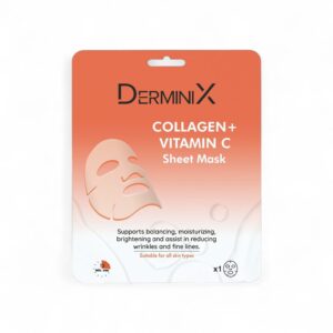 DerminiX Collagen + Vitamin C Sheet Mask