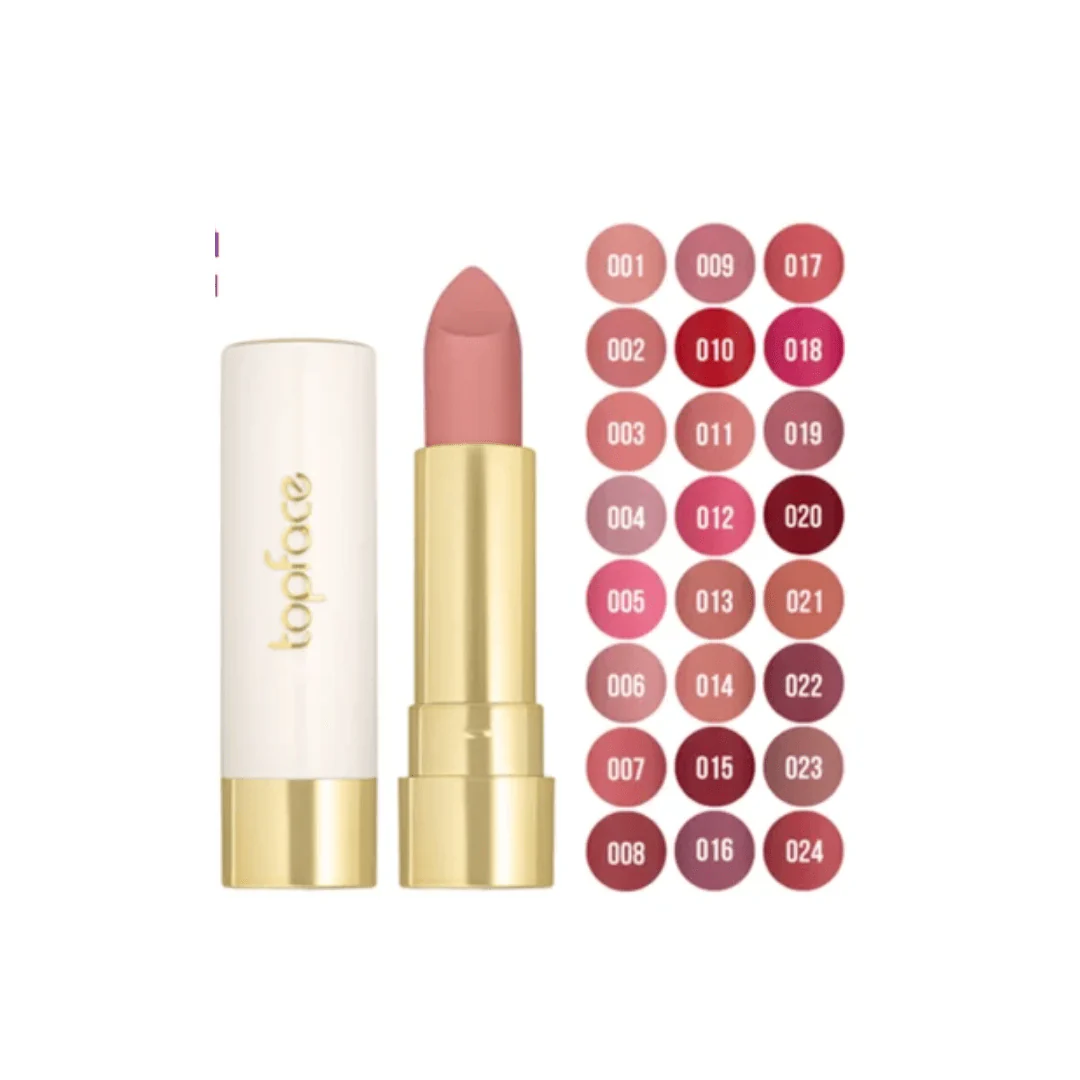 Topface Pro HD Soft Matte Lipstick 011 Rose Sugar. - Image 2