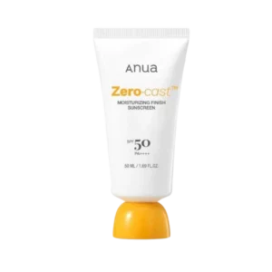 ANUA ZERO-CAST MOISTURIZING FINISH SUNSCREEN 50ml