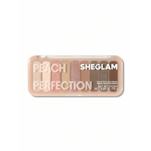Sheglam Peach Perfection Eyeshadow Palette.
