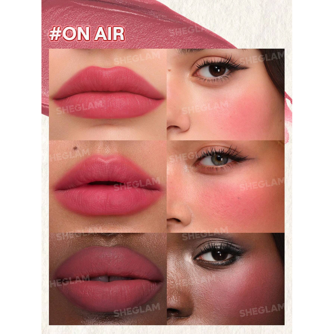 Sheglam Air Plush Lip & Cheek Cream-027 On Air. - Image 2