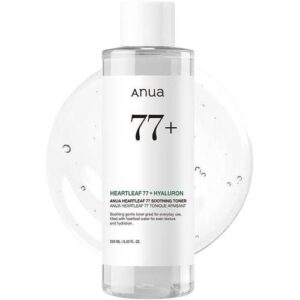 Anua Heartleaf 77% Soothing Toner for Sensitive Skin 250ml