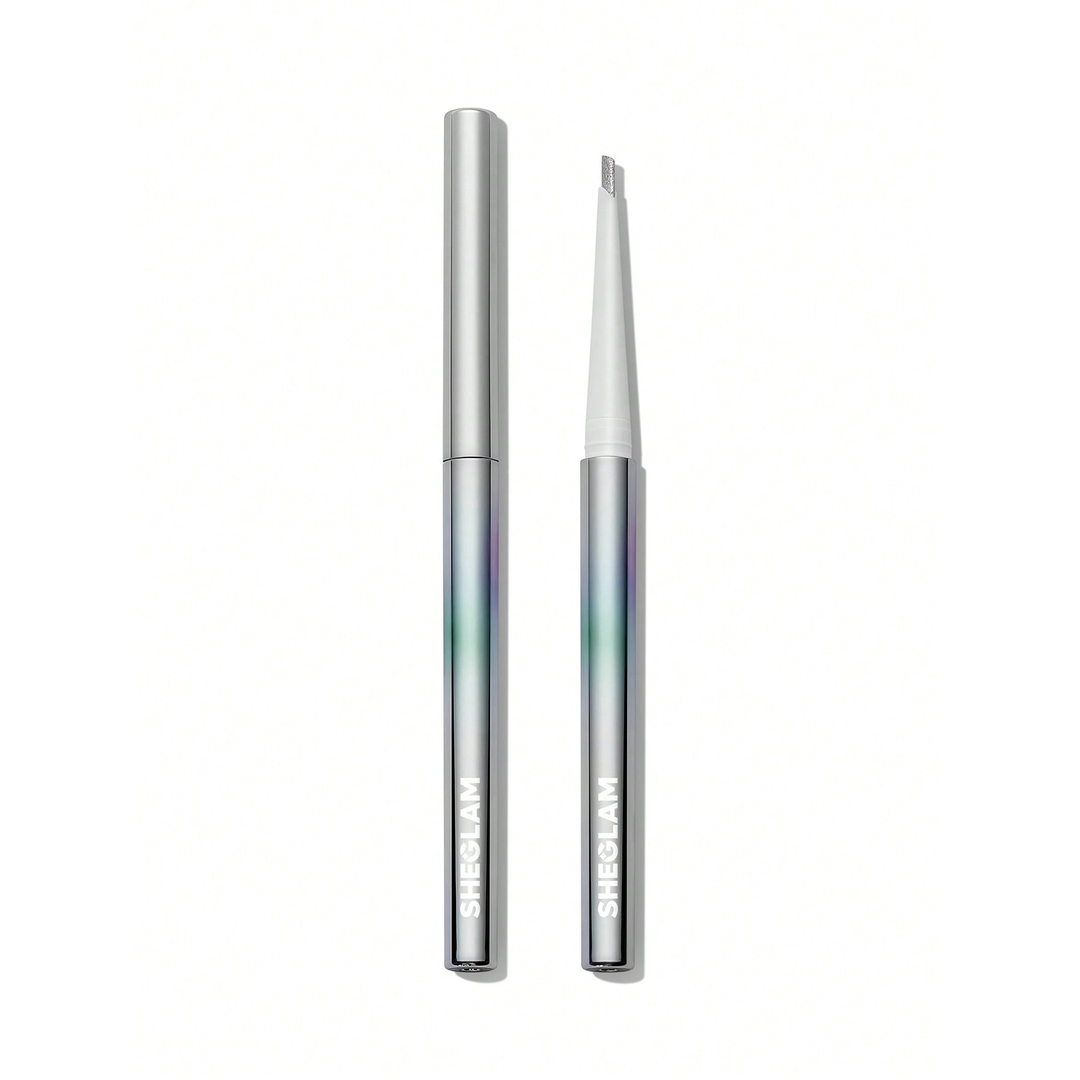 Sheglam Silver Strobe Metallic Eyeliner-Platinum .