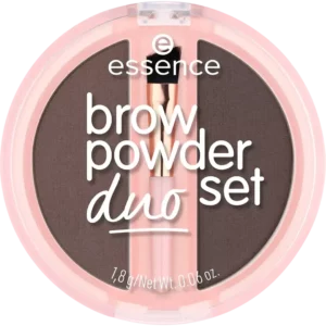 Essence Brow Powder Duo Set 003 Dark Brown.