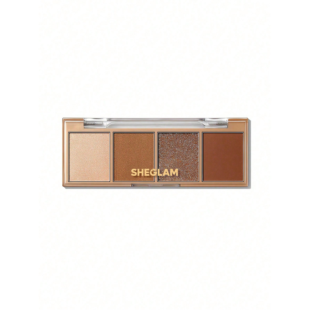 Sheglam Essential Square Eyeshadow Quad-Veil.