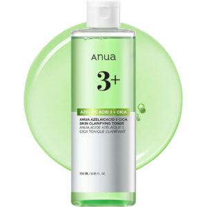 Anua Azelaic Acid 3 CICA Skin Clarifying Toner 250ml.