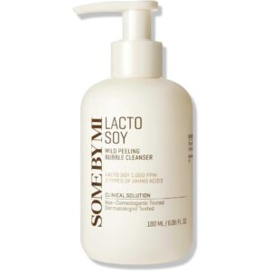 SOME BY MI, Lacto Soy, Mild Peeling Bubble Cleanser 180ml.