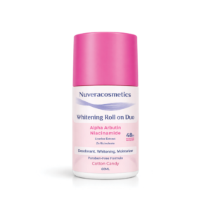 Nuvera deodorant roll on cotton candy 60 ml .