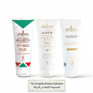 Africana Hair Routine ( Mask 225ml + Leave In 225ml + Shampoo 225ml )