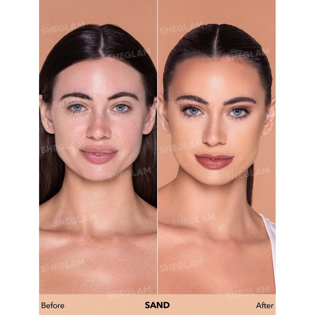 Sheglam Complexion Pro Long Lasting Breathable Matte Foundation-Sand. - Image 2