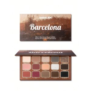 Sheglam Bliss In Barcelona 15-Pan Eyeshadow Palette.