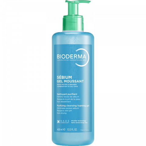 BIODERMA Sebium Gel Moussant 400ml