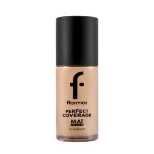 Flormar Perfect Coverage Matte Touch Foundation 321 Ntrl Pstlle.