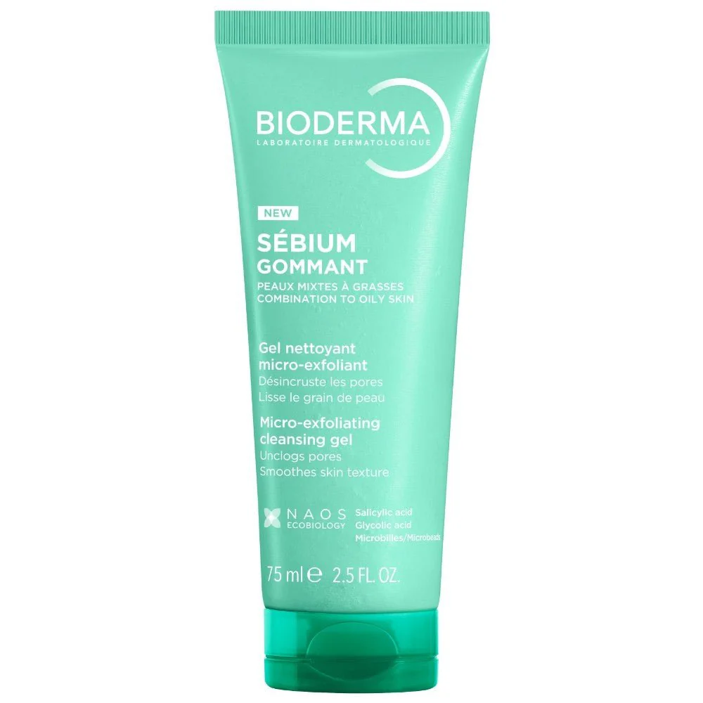 BIODERMA Sébium Gommant Exfoliating Gel 75ml
