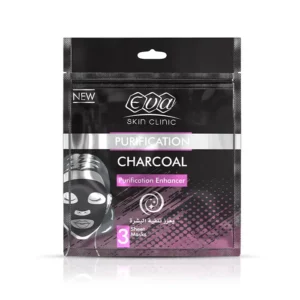 Eva Skin Clinic Charcoal 3Sheat Masks
