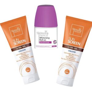 Skinova ( Sunscreen Gel ×2 + Roll On Berries ×1 )