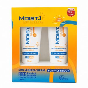 Moist-1 Sun Screen Cream 50ml Offer (1+1)
