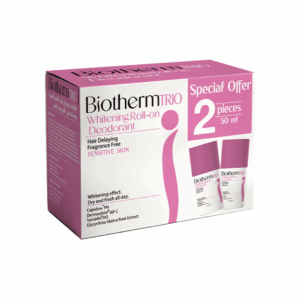 Biotherm Trio Whitening Deodrant Roll on  Offer (1+1)