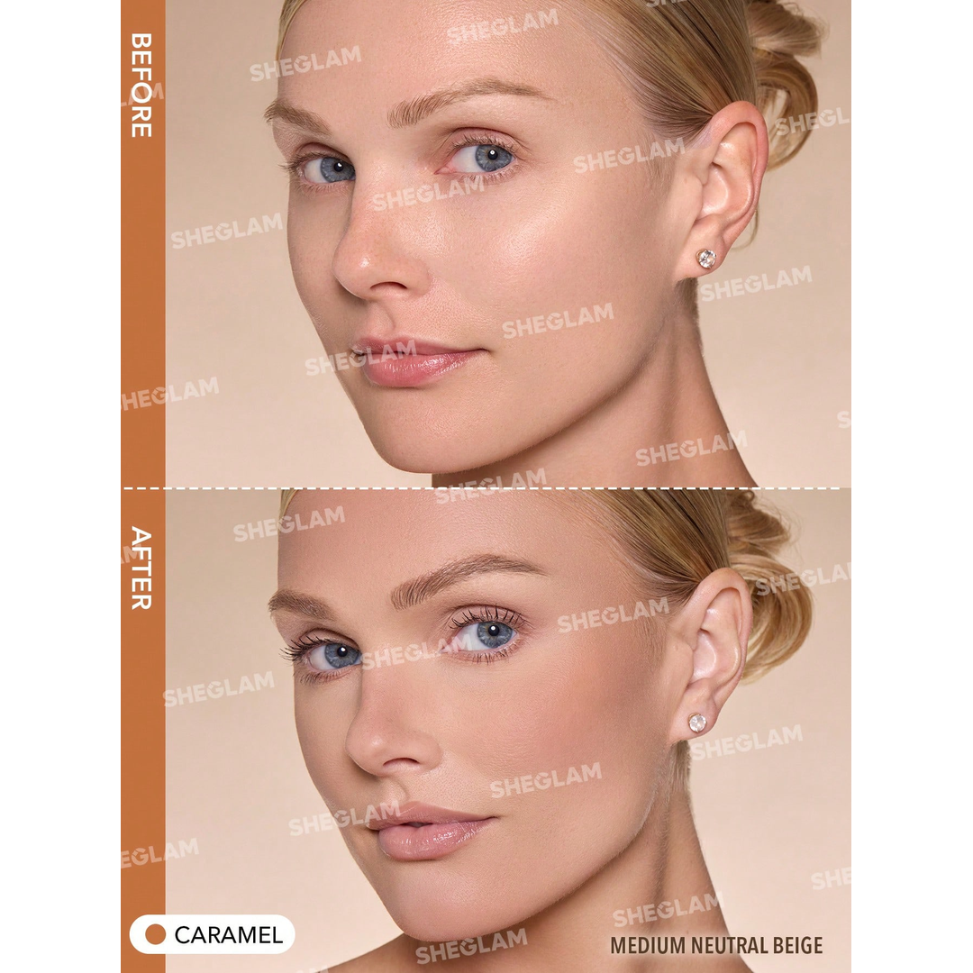 Sheglam Sun Beam Matte Liquid Bronzer-Caramel. - Image 2