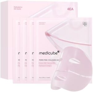 Medicube PDRN Pink Collagen  Gel Mask 28g 4 Pack