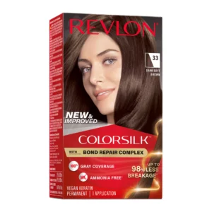 REVLON ColorSilk Color — Dark Soft Brown (033)