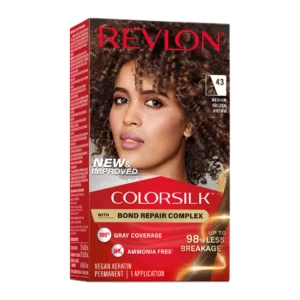 REVLON ColorSilk Color — Medium Golden Brown (043)