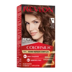 REVLON ColorSilk Color — Medium Golden Chestnut Brown (046)