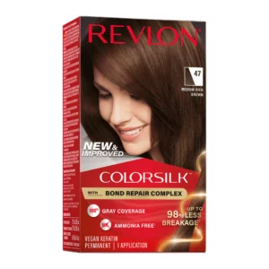 REVLON ColorSilk Color — Medium Rich Brown (047)