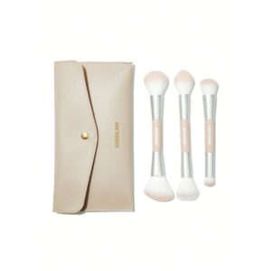 Sheglam Glam 101 Face Essentials Brush Set With Bag.