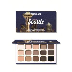Sheglam Showtime In Seattle 15-Pan Eyeshadow Palette.