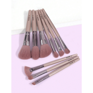 Maange Professional Makeup Brush Set 9 Pcs Rusty Pink.