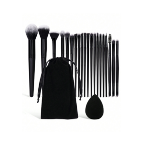 Maange Professional Makeup Brush Set 22 Pcs Black.