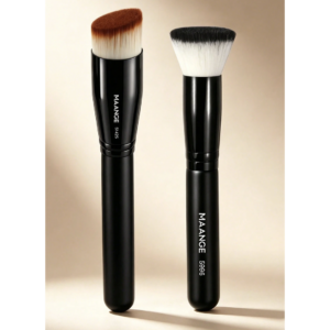 Maange Professional Makeup Brush Set 2 Pcs Black.